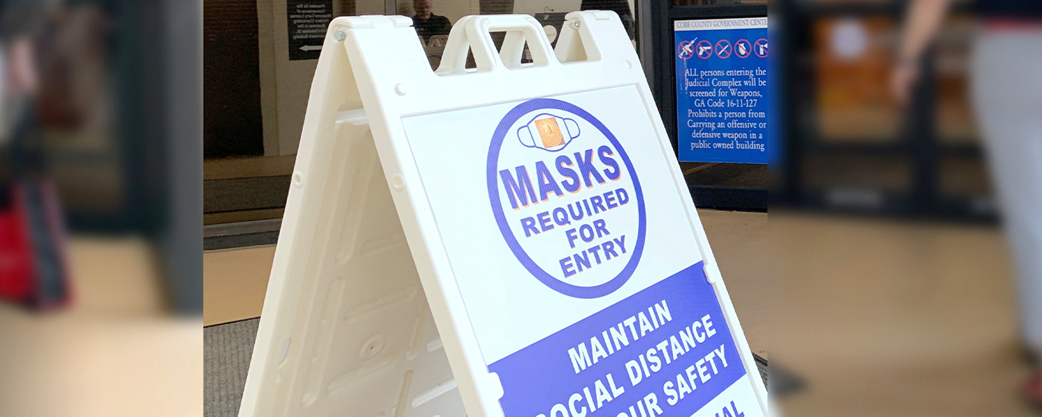 Mask requirement for those entering county facilities is LIFTED Cobb